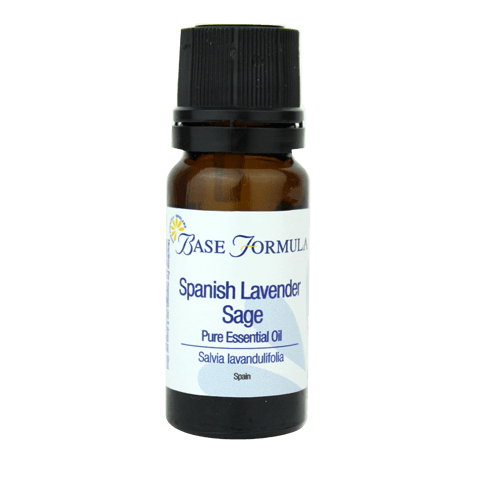 Pure Spanish Lavender Sage Essential Oil Base Formula